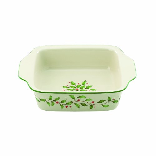 Lenox Holiday Small Square Baker
