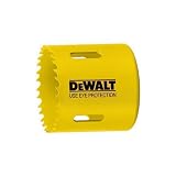 DEWALT D180034 2-1/8-Inch (54MM) Standard Bi-Metal Hole Saw