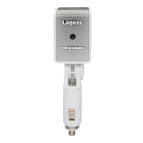 Logitec MP3/WMA�Ή� FM�g�����X�~�b�^�[(�����R���t) �V���o�[ LAT-FM301USV