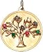 Tree of Life on Disc, 14K Gold Charm
