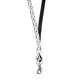 Volcom CRTL X Lanyard Keychain Black/White