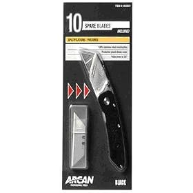 Arcan 3pc set Folding Utility Knife by 