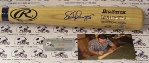 Evan Longoria Tampa Bay Rays Signed Baseball Bat