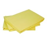Lemon Jersey Cot Bed Size Fitted Sheet