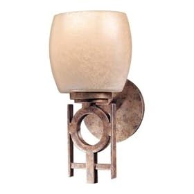 Minka Lavery Acquisitions 6851-226 Small 1-LT 100w (12"H x 6"W) Sconce Lighting in Pearl Pewter