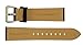 JP Leatherworks Men's M120 22mm Panerai Style Leather Black Watch Band
