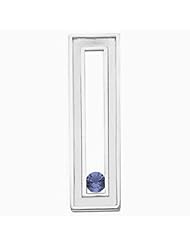 18K Yellow Gold Tanzanite Pendant -- LIFETIME WARRANTY