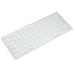 White Silicone Keyboard Cover for MacBook/MacBook Pro