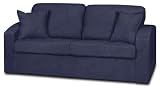 Fairview Royal faux suede Bay Sofa