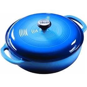 Buy Lodge Color 3-Quart Dutch Oven, Caribbean Blue