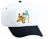 White Cap with rubbing, smiling, purring, happy, cat, bottle, pet,
animal, milk