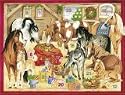 Pferde-Weihnacht im Stall. Adventskalender. (Kalender)