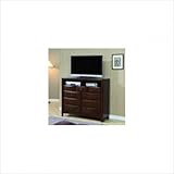 200648 Hillary and Scottsdale Contemporary TV Dresser with 9 Drawers and 2 Media Compartments in