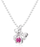 [シアーズ]Sears ネックレス リボンモチーフネックレス ルビー [7月の誕生石] GP-20-7