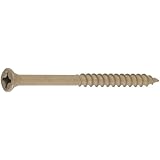 FastenMaster FMGD003-1750 GuardDog Exterior Wood Screw, Tan, 3-Inch, 1750-Pack