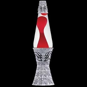 Lava Lamp 32 OZ - Tribal Resin - Red Wax with Clear Liquid by Lava Brand