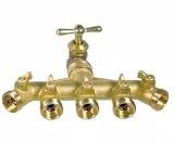  : 5 way brass splitter