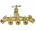 Tools & Hardware : 5 way brass splitter