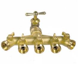 Tools: 5 way brass splitter