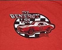 Dukes of Hazzard General Lee T-shirt Orange