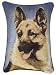 German Shepherd, Picken Pedigrees Pillow (13' x 18')