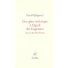 Une g�ne technique � l'�gard des fragments : Essai sur Jean de La Bruy�re