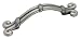 Amerock BP19251-WN Cyprus Knot 3-Inch Pull, Weathered Nickel