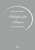 Richard-Beer-Hofmann-Werkausgabe 01 / Schlaflied für Mirjam