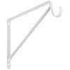 Stanley Home Designs 820225 Shelf and Hang Rod Bracket, White