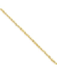 1.7mm, 14 Karat Yellow Gold, Ropa Chain - 20 inch