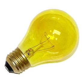Sylvania 11713 25A19 TY RP 125V Standard Transparent Colored Light Bulb by Sylvania