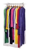 Jumbo Frameless Dress Bag - With Two Zippers (Clear) (56