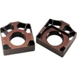 Pro Circuit Billet Axle Block - Brown SAB00