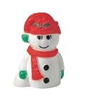 Cake Topper Christmas Figurine Snowman 38mm pack of 4