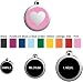 Dog Tag - Heart (M/Pink)