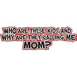 Who Are These Kids/Mom Adult T-Shirt