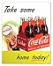 Coke Sprite Boy Take Home Tin Sign