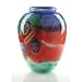 Millefiori Art Glass Vase Beautiful 100% Handblown Art 1661