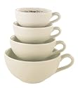 Nigella Lawson Bliss Measuring Cups, Set of 4, Cream