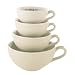 BlissHome Nigella Lawson's Living Kitchen Measuring Cups, Cream, Set of 4