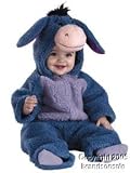 Plush Infant Baby Winnie the Pooh Eeyore Costume (Sz:12-18M)