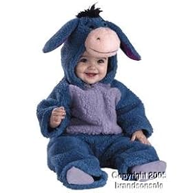 Plush Infant Baby Winnie the Pooh Eeyore Costume (Sz:12-18M)