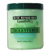 Lustrasilk Cholesterol Aloe Vera Cream with Super Detangling Formula - 20 OZ Bonus Size