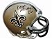 Deuce McAllister autographed Football Mini Helmet (New Orleans Saints)