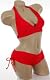 Information  Womens Junior Size Swimwear Cute Sexy RED Boyshorts Halter Bikini 2 pc Swimsuit Limited Quantity