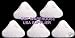 4 Replacement Pads for H20 Mop