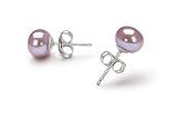 Lavender 6-7mm AA Freshwater Pearl Earring Set