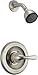 Delta Faucet Classic 13 Series Single-Function Shower Trim Kit with Single-Spray Touch-Clean Shower Head, Stainless T13220-SS (Valve Not Included)