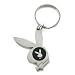 New Playboy Double Inside Rabbit Head Keychain Keyring