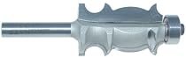 Magnate 5504 Face Molding Router Bits - 1" Cutting Length; 1/4" Shank Diameter; 5/16" Bead Diameter